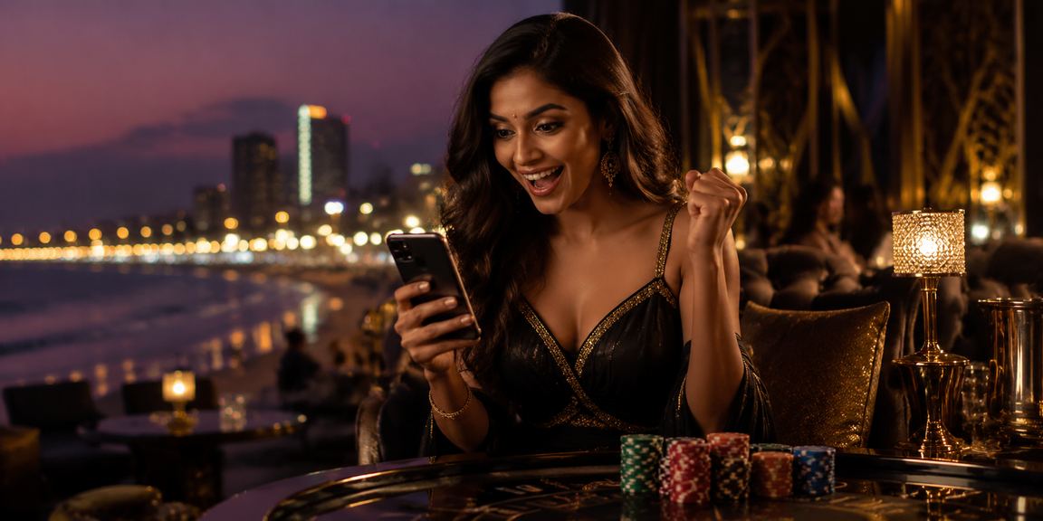 Players enjoying Andar Bahar card game in India